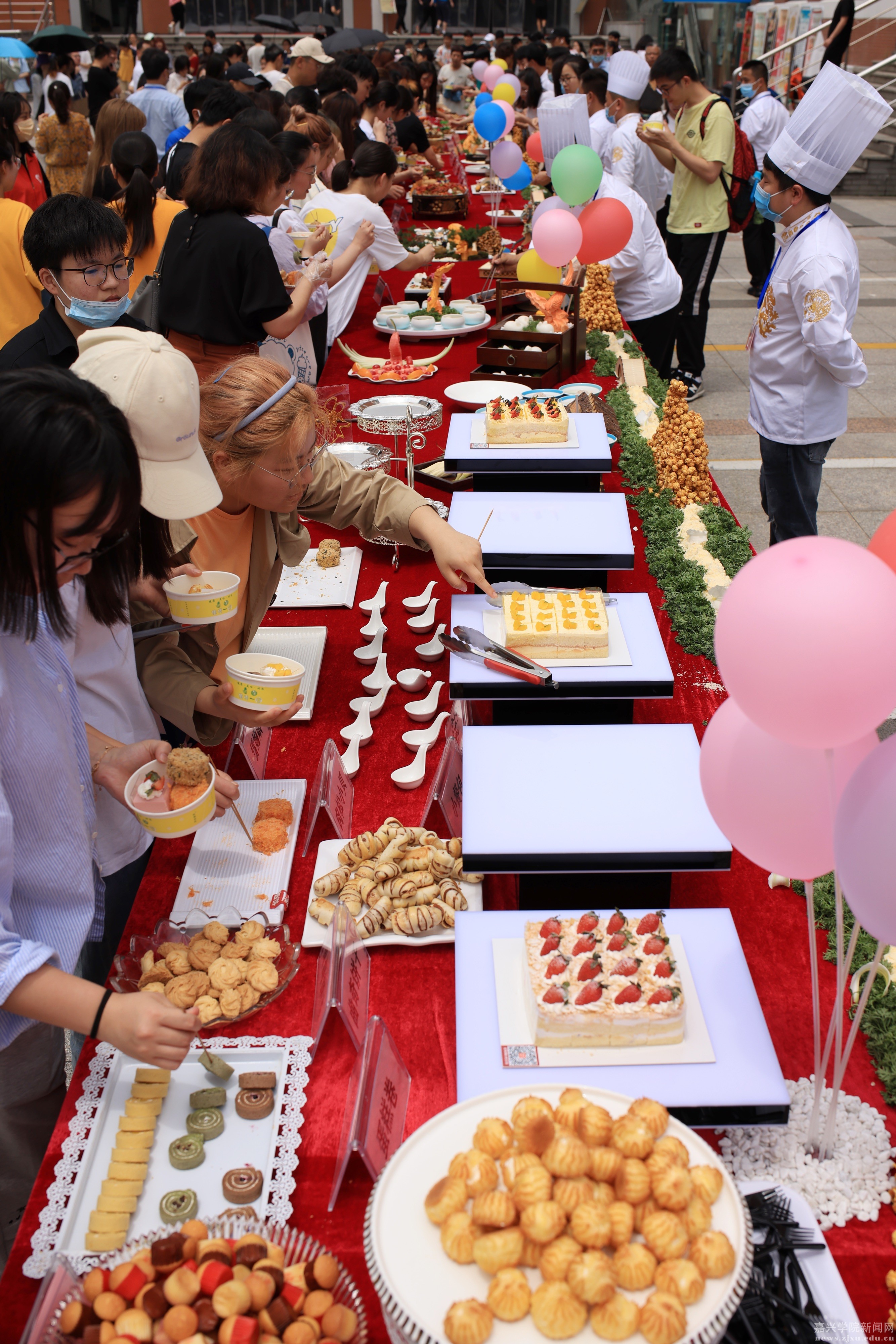 喜迎建党百年，共筑美好“食”光 嘉兴学院首届美食文化节顺利举行